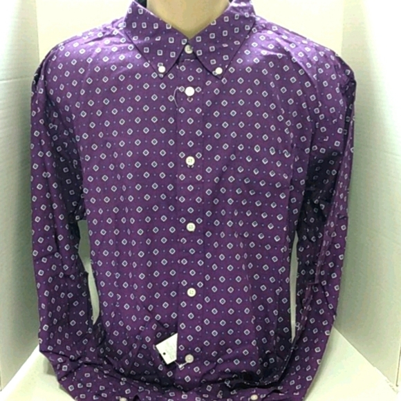 TOMMY HILFIGER NWT SLIM FIT BUTTON DOWN SHIRT  XL - Picture 1 of 8